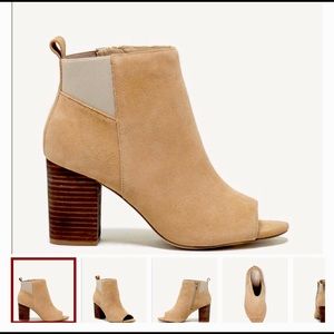 NWT Sole Society Vista Suede Ankle Boots 8